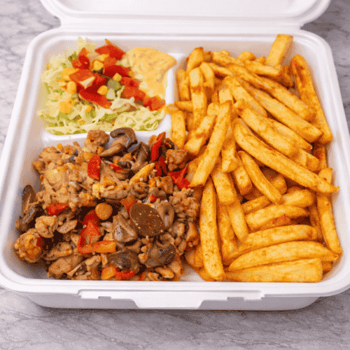Chicken Snadder & Chips